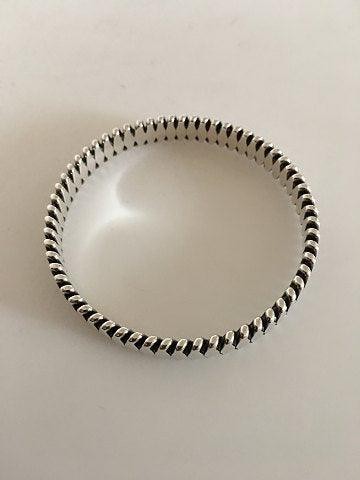 Hans Hansen Sterling Silver Bangle Bracelet No. 202