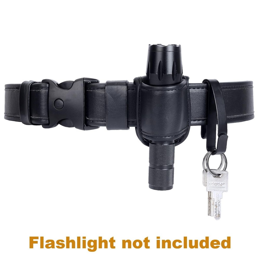 TAFTACFR Open Top Compact Light Holders Black Plain & Metal Keychains