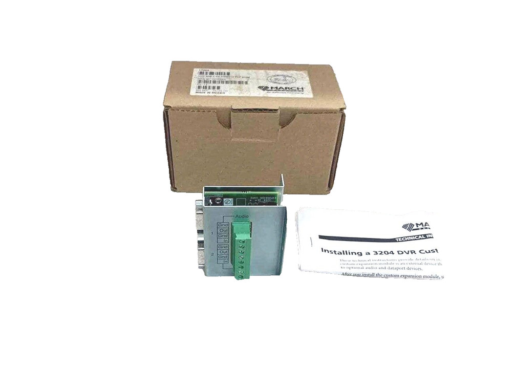 March Networks 3204 Networked 4 Cam DVR NEW!