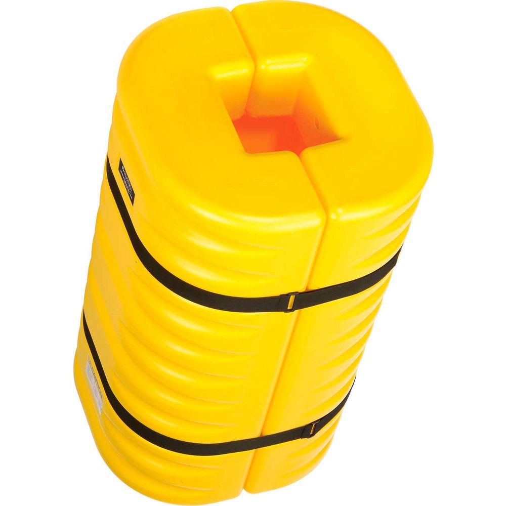 42"H x 24"W Column Protector 10" Column Opening Yellow