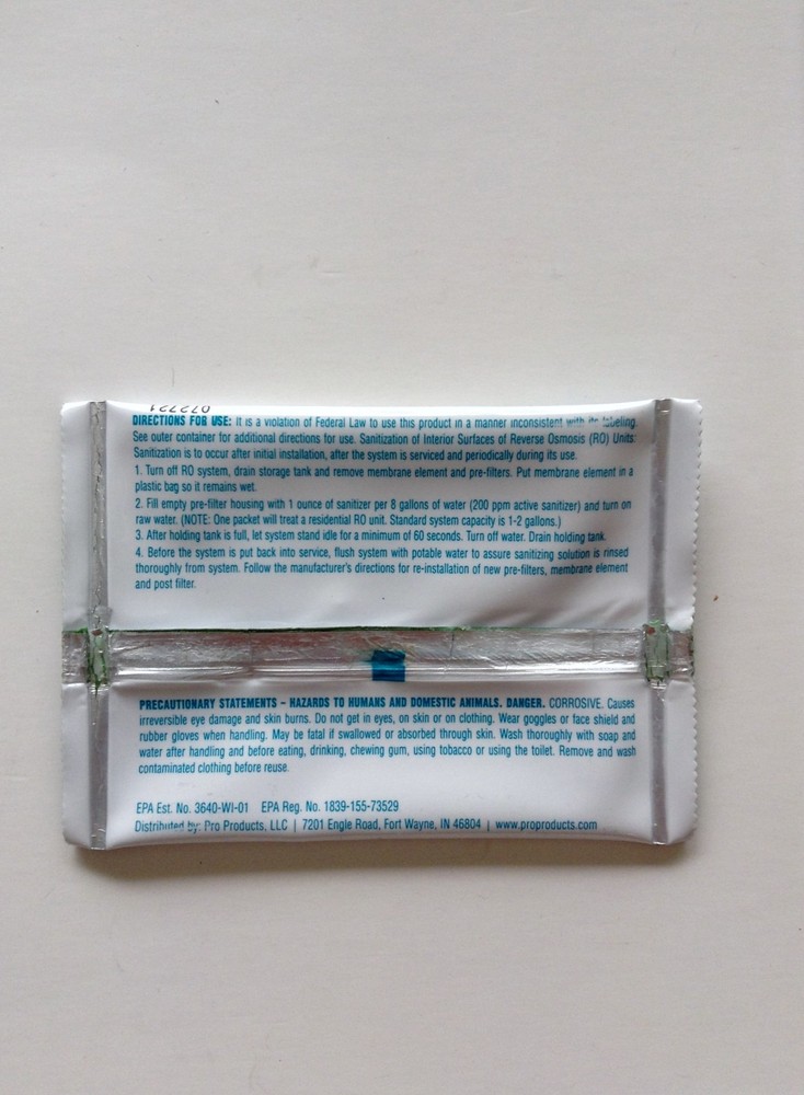 WATTS GTS450S SERIES 4-STAGE COMPLETE REPLACEMENT PACK