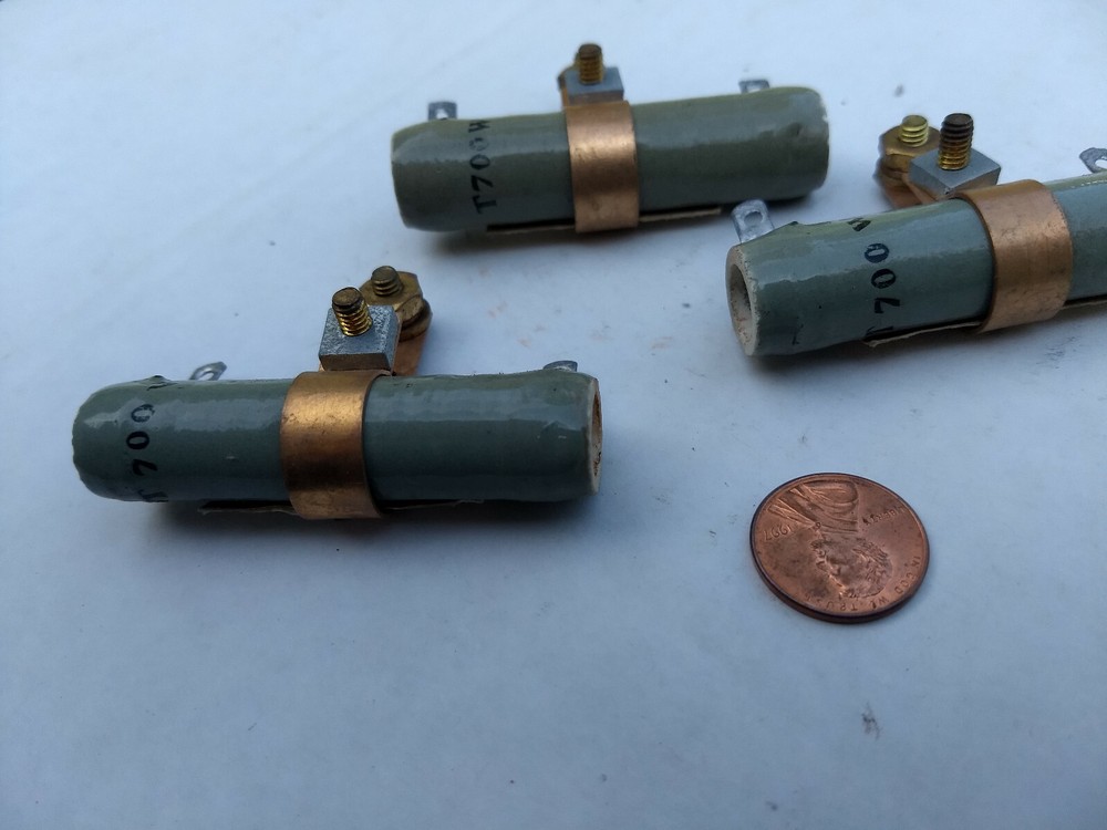 4 Power 700 ohm Adjustable 25 watt resistors Ward Lenard