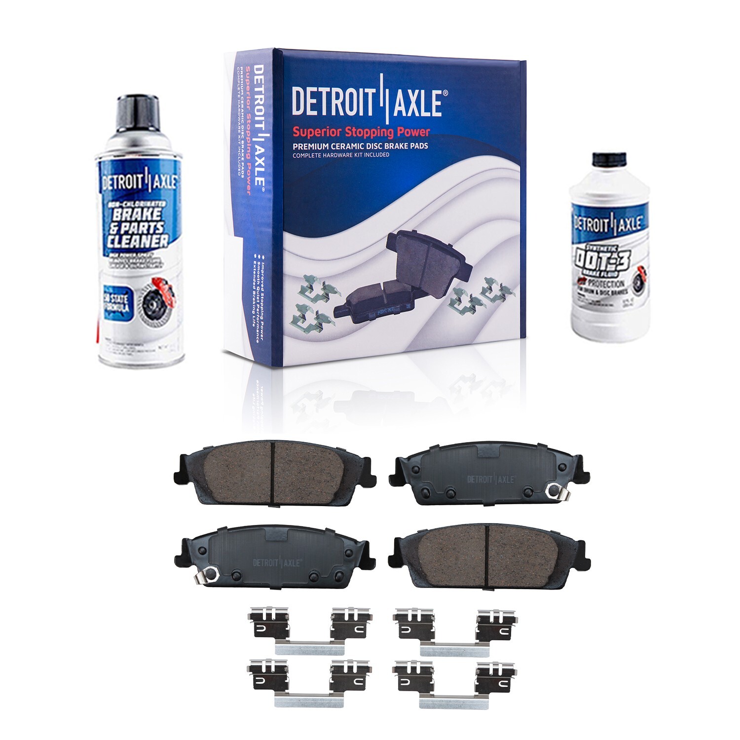 Front & Rear Rotors Brake Pads for Chevy Silverado GMC Sierra 1500 Tahoe Yukon