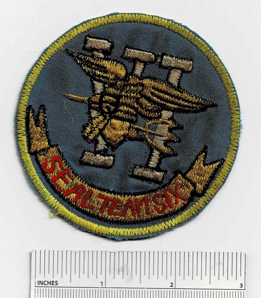 SEAL TEAM VI US Navy USN Special Ops Shoulder Patch Six 6 Forces
