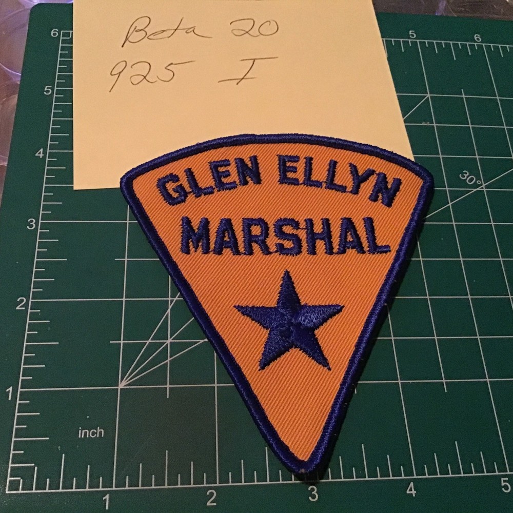 Glen Ellyn Illinois (IL) Marshal Patch