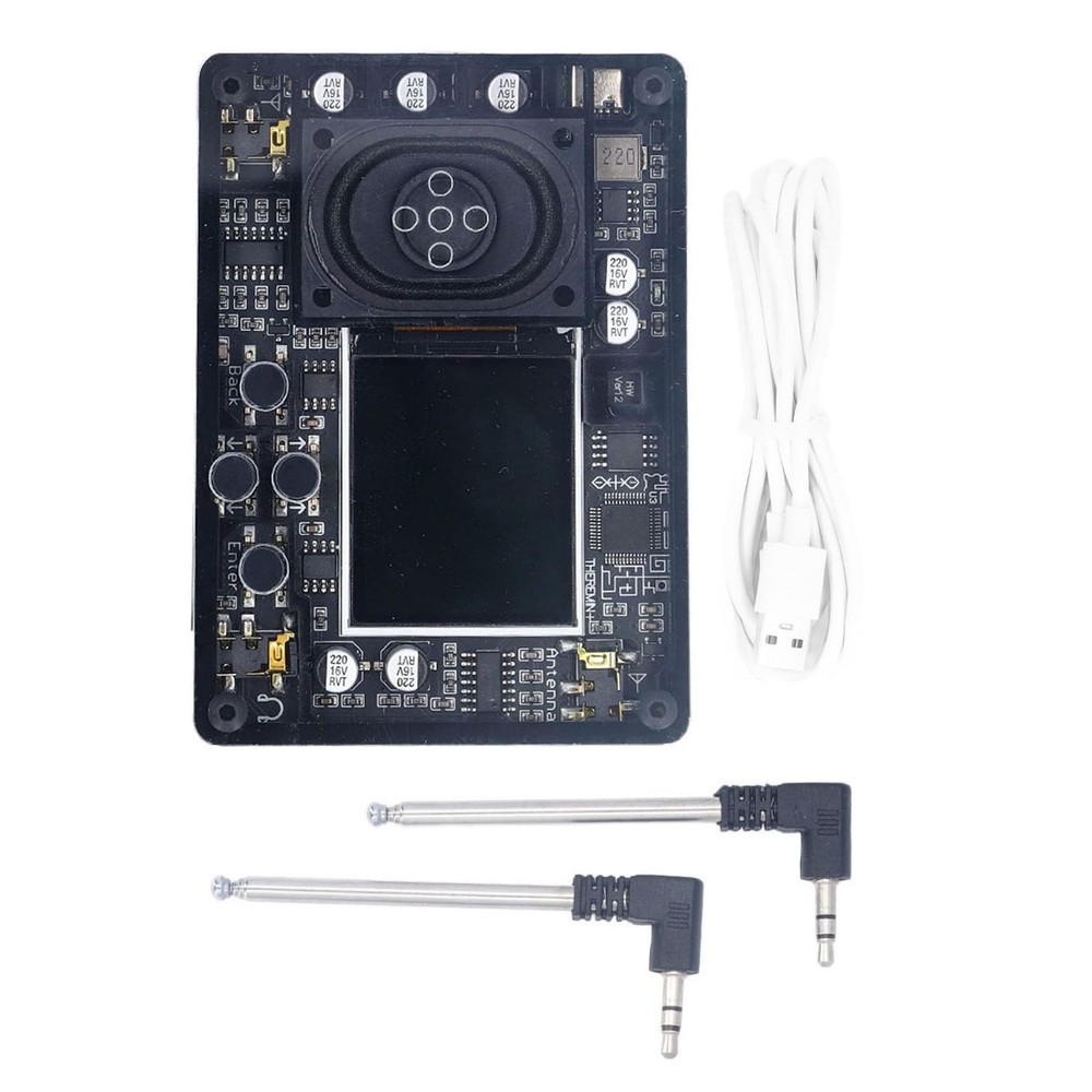 Mini Theremin Musical Electronic Creative Instrument With Screen Display