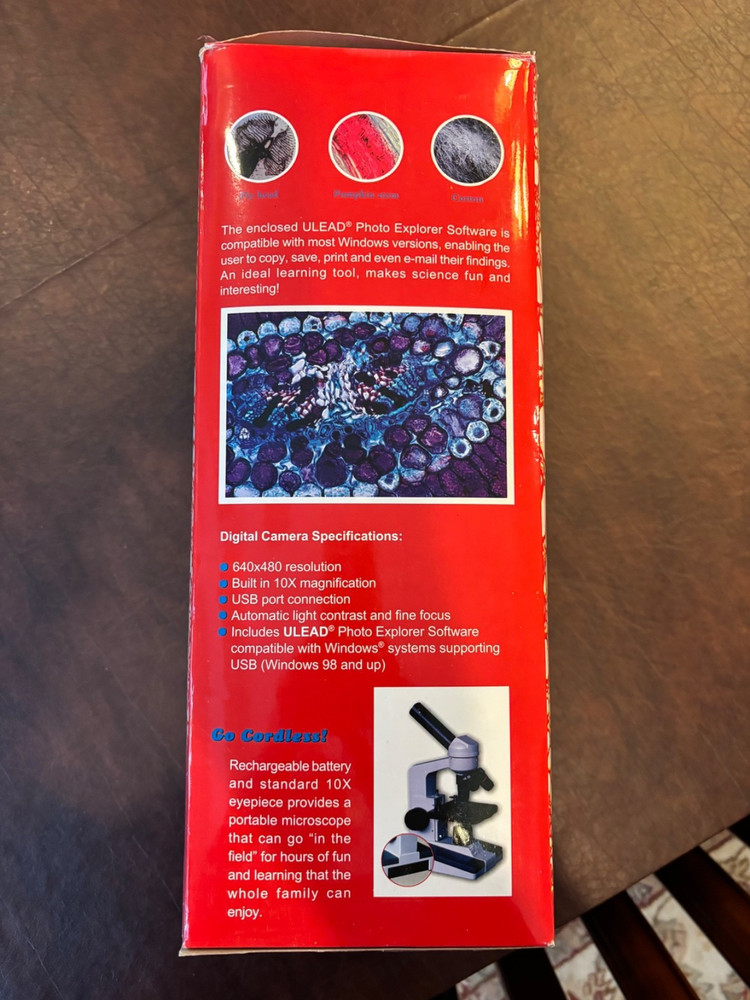 My First Lab Ultimate Digital Microscope Model MFL-85 - with Accessory Kit/Slide