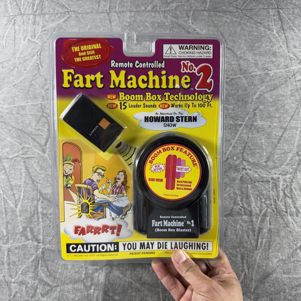 Fart Machine #2 Toy Remote Controlled Original Vintage
