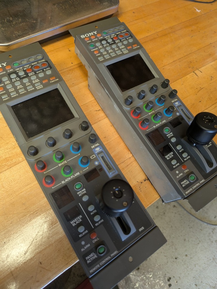 Sony RCP-750 Remote Control Panel for Broadcast Cameras