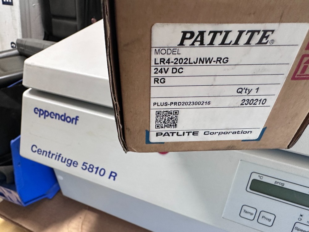 Patlite Stack Lights LR4-202LJNW-RG - 24VDC