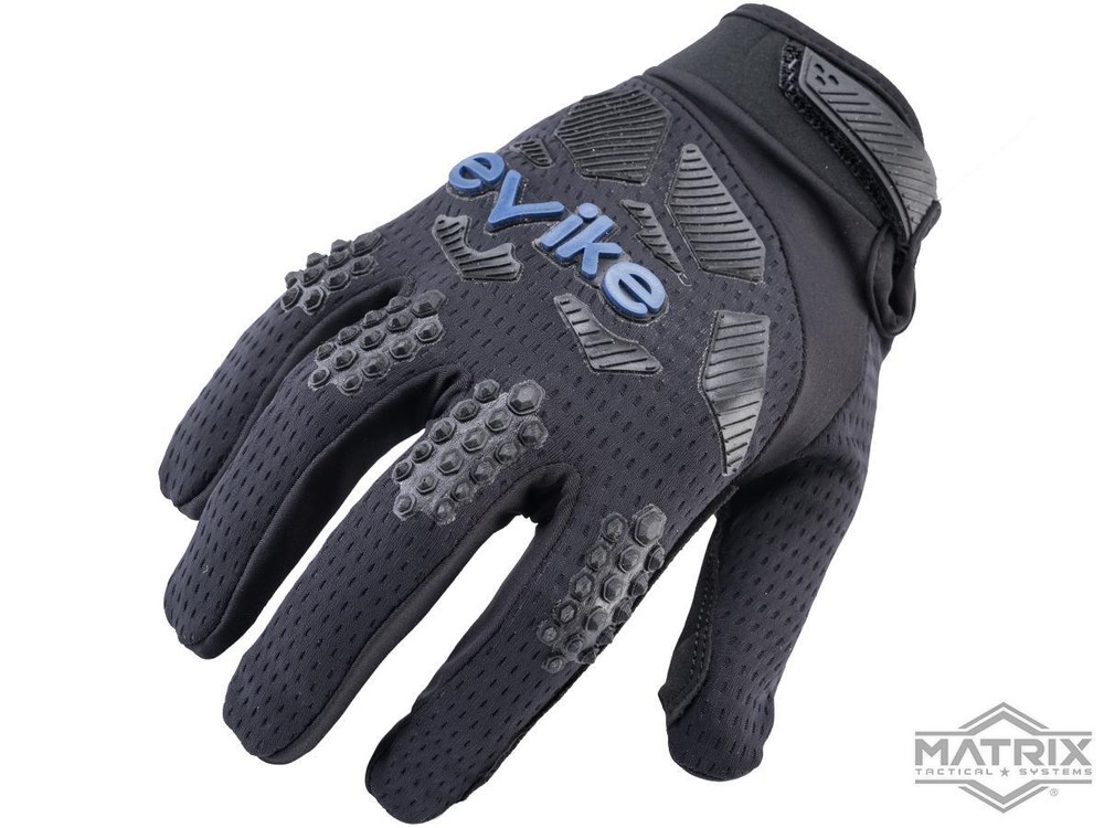 Matrix Nexus Tactical Paintball Gloves (Evike.com Blue / Small)