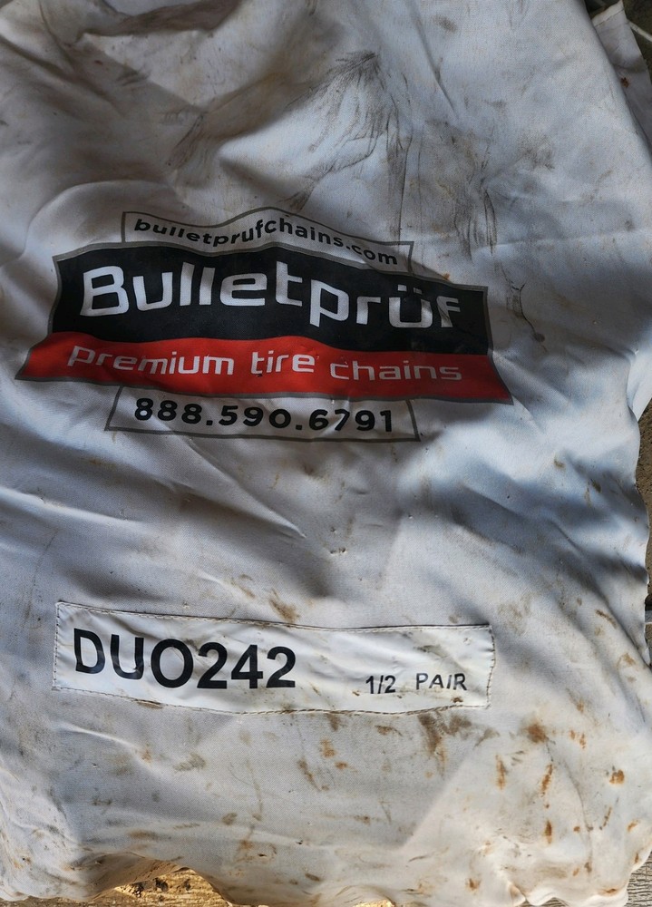Bulletpruf Duo242 Tractor Tire Chains