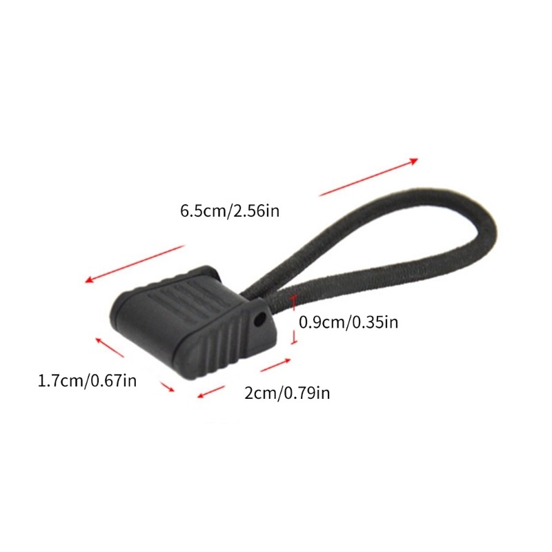4Pcs Diving Hose Holder Elastics Rope Replacement Shock Cord Tie Down Strap