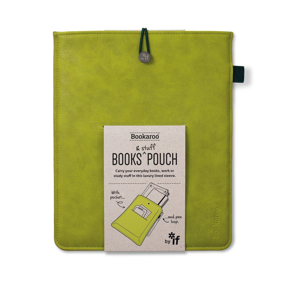 IF Bookaroo Books & Stuff Pouch Chartreuse, One size