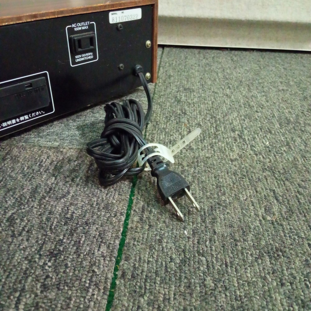 SANSUI stereo tuner TU-S607 No Tested