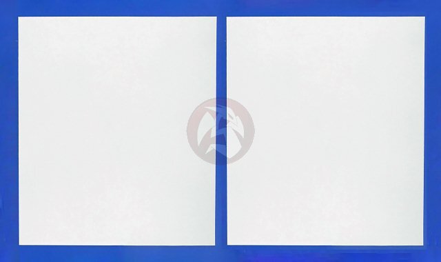 Plus Model Polystyrene Plastic Sheet Big White (2.0mm, 220x190mm) (2 plates) 530