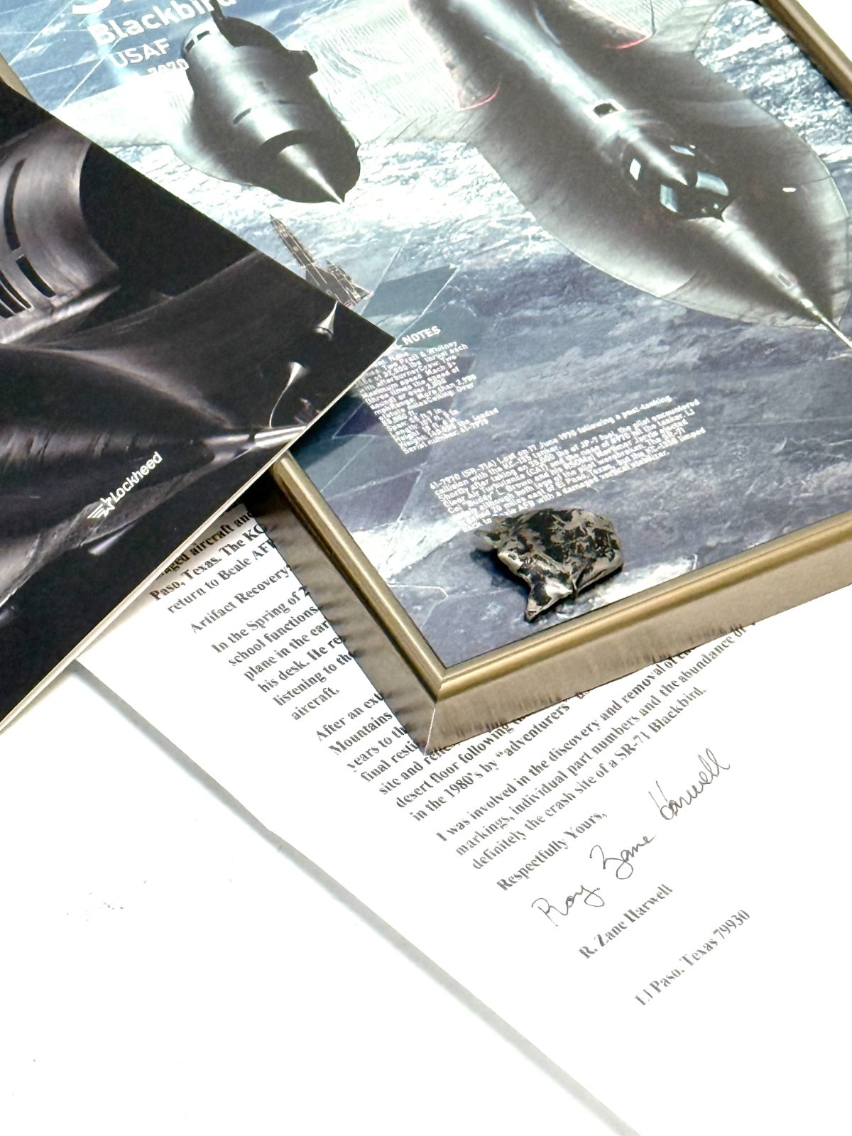 SR-71 Aircraft Skin Collection