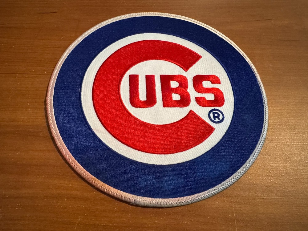 Vintage Chicago Cubs MLB Jacket Patch, 7”
