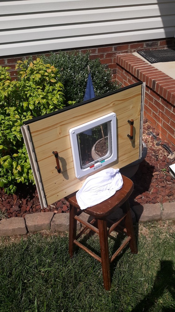 ENERGY SAVER CAT FLAP WINDOW INSERT