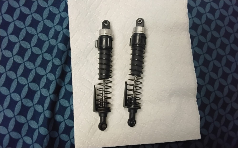 2 SHOCKS FOR HPI NITRO RS4 MT truck