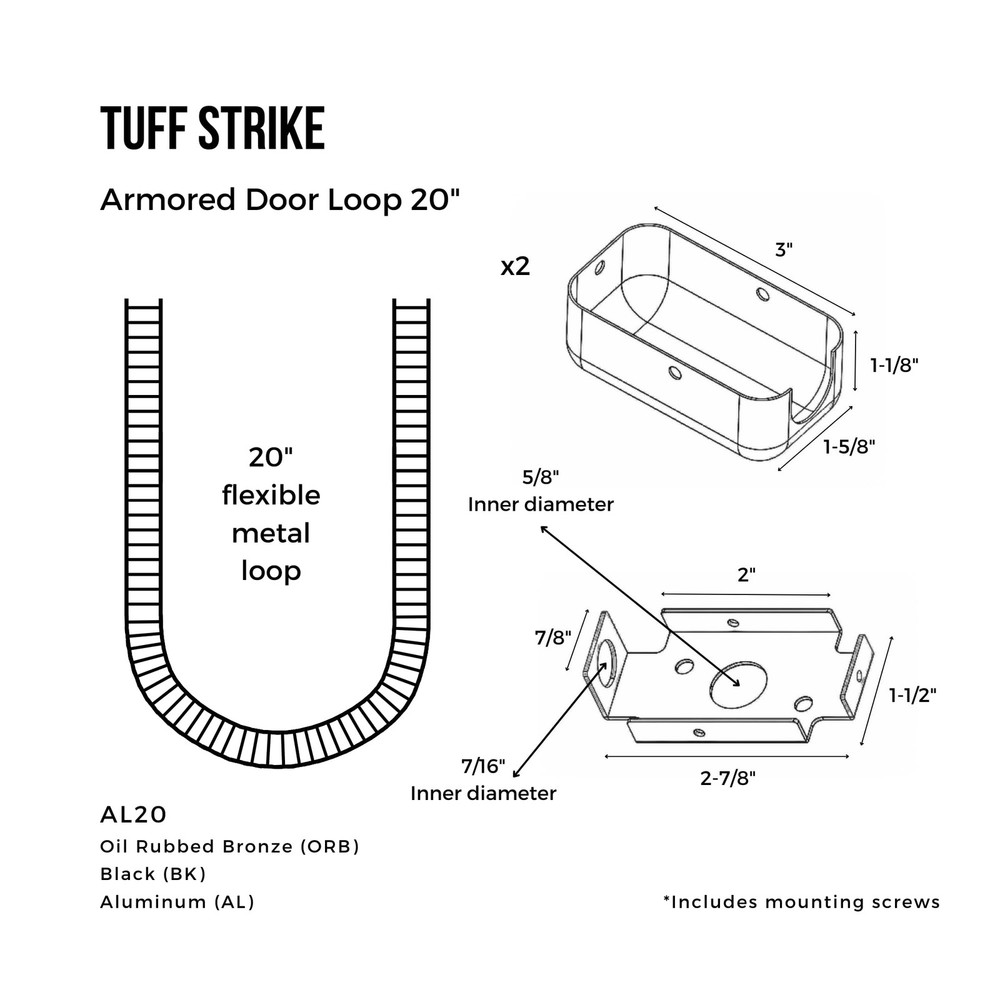 Armored Loop Power Transfer | Electrified Commercial Exit Doors | Aluminum