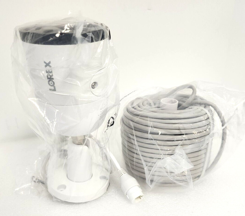 Lorex E893AB 4K UHD Smart Deterrence Outdoor Network Bullet Camera