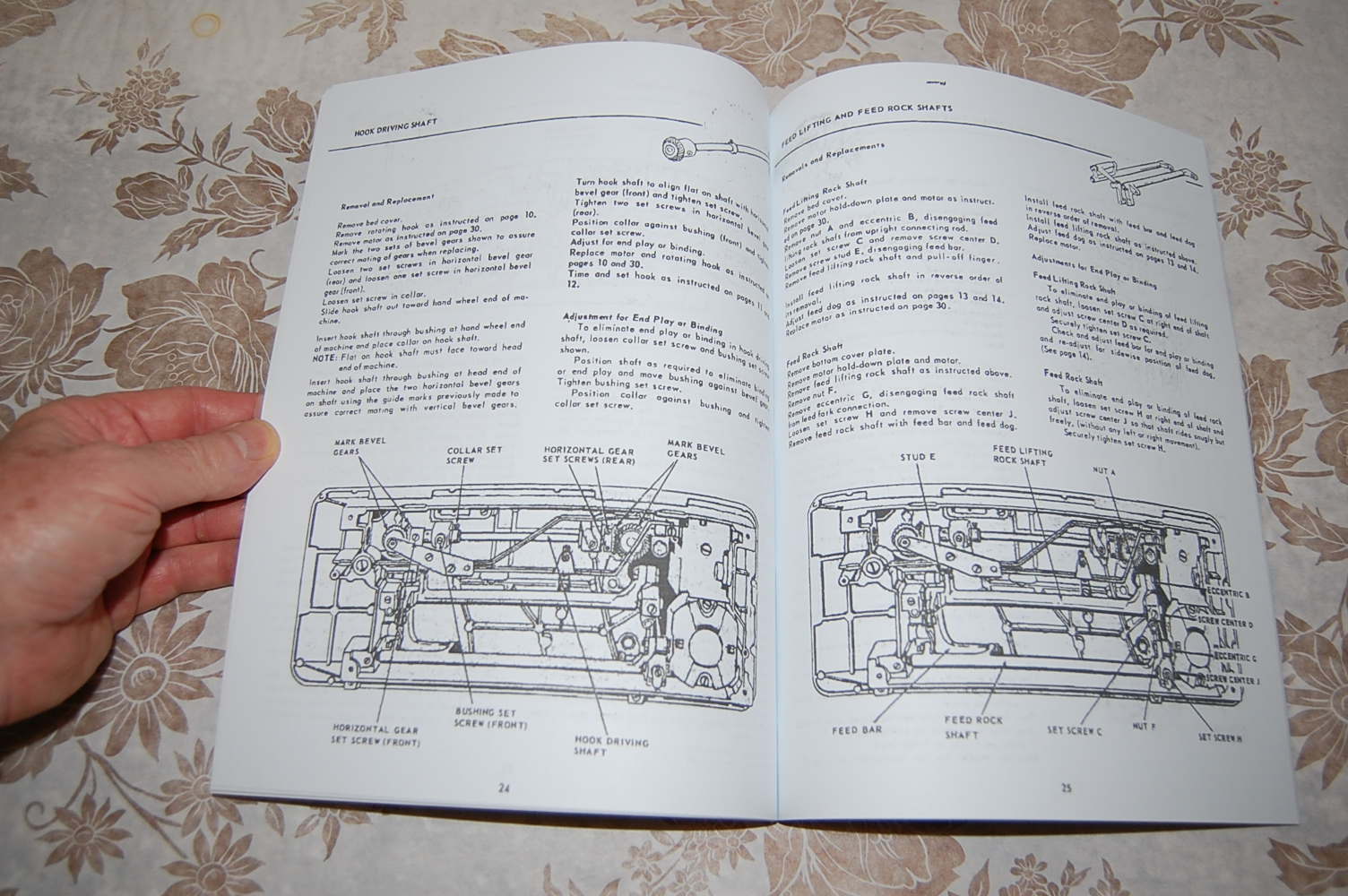 Professional Full Edition Service Manual for Singer 600 and 603 Sewing Machines.