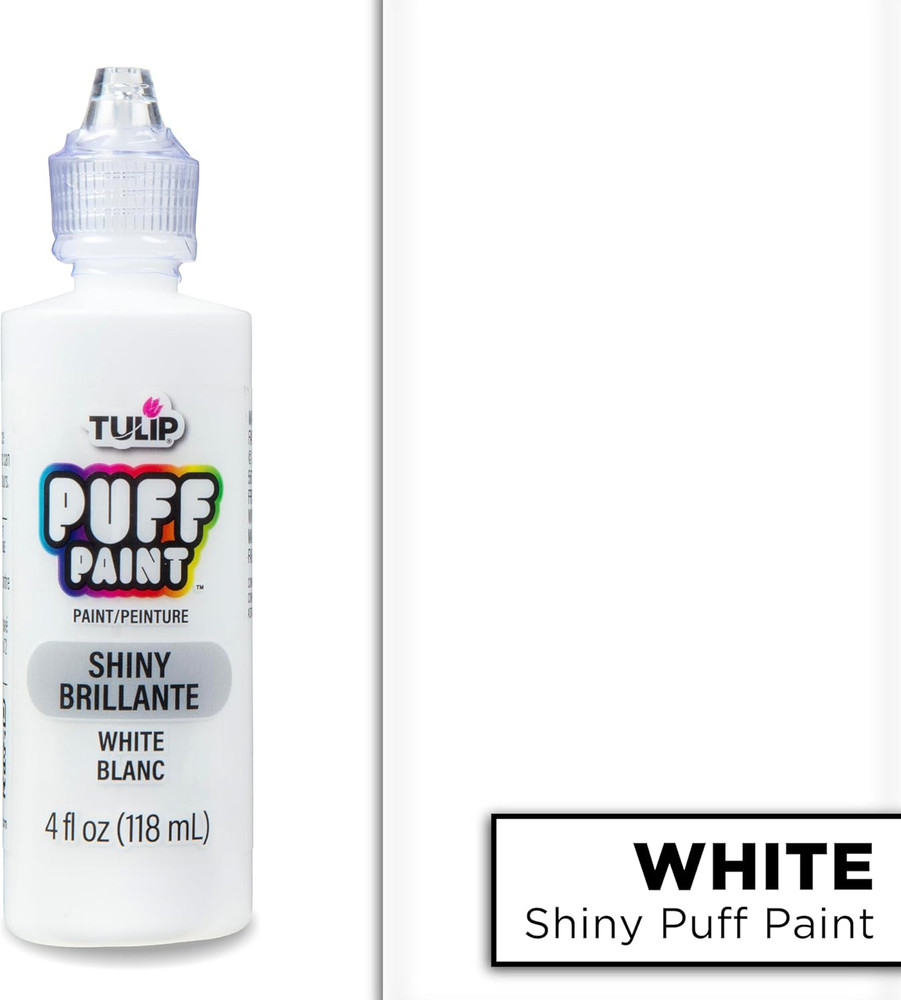 Puff Paint Slick White 4 Fl Oz (Pack of 3)