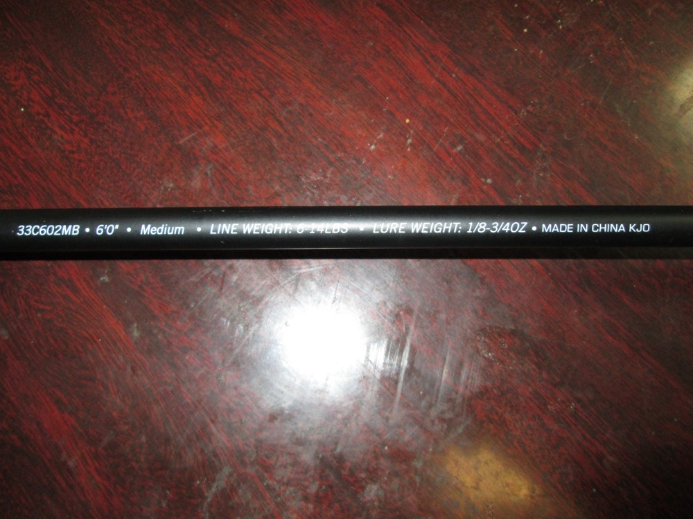 Zebco 33 Rod 33C602MB 6'0