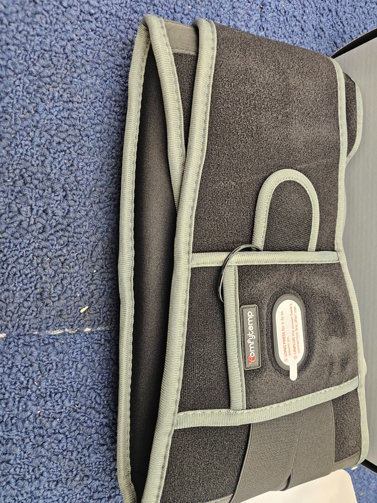 Comfytemp K9224 Cordless Heating Pad with Massager for Back Pain Relief