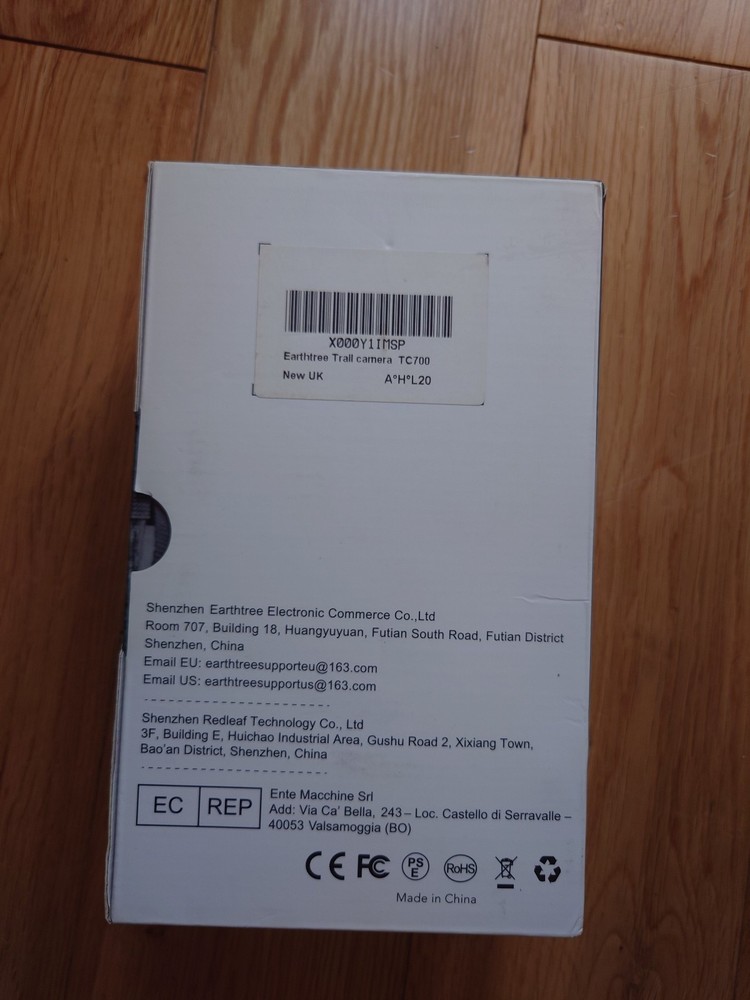 Earthtree tc700 trail wildlife camera 14MP 0.4 second trigger time