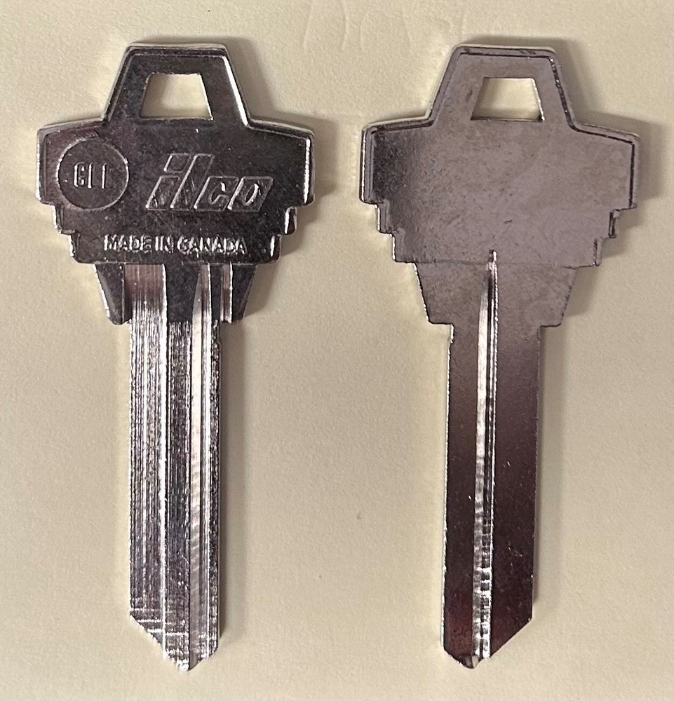 Ilco GL1 Key Blank uncut (1 Pc)