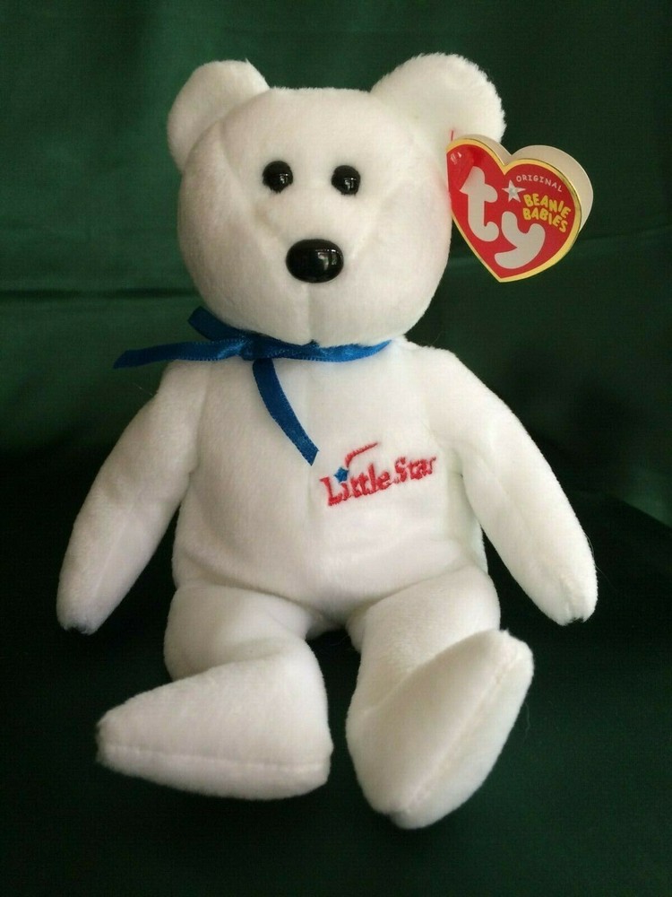TY BEANIE BABIES - BEAR - LITTLE STAR