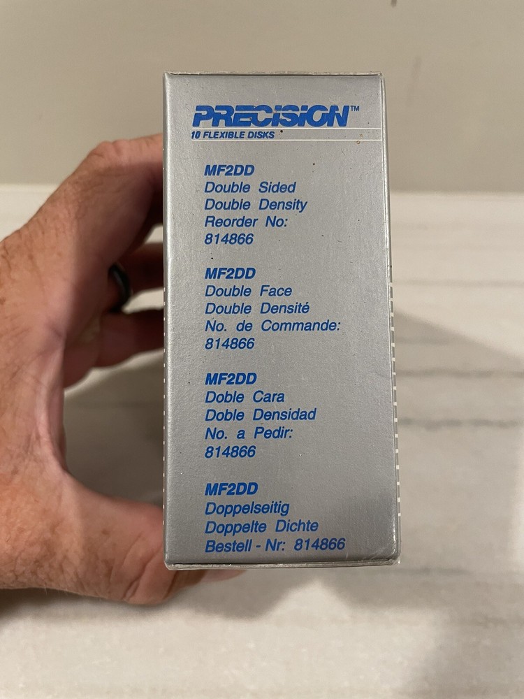 Dysan Precision 10 Flexible Disks MF2DD - Sealed Deadstock.