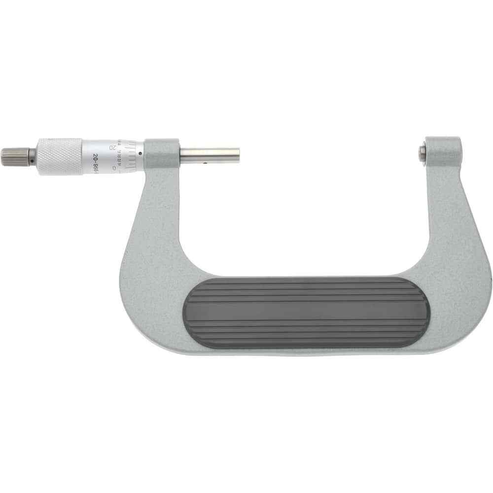 SPI 3 to 4" Range, Mechanical Screw Thread Micrometer Ratchet Stop Thimble, 0...