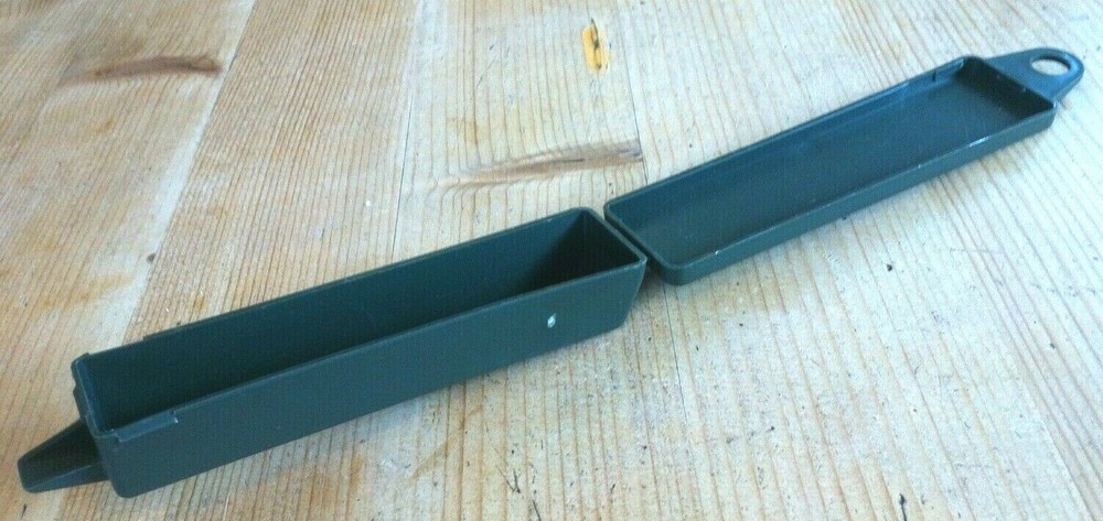 British Army Issue Morphine Auto Injector (EpiPen) Plastic Case / Coffin NEW