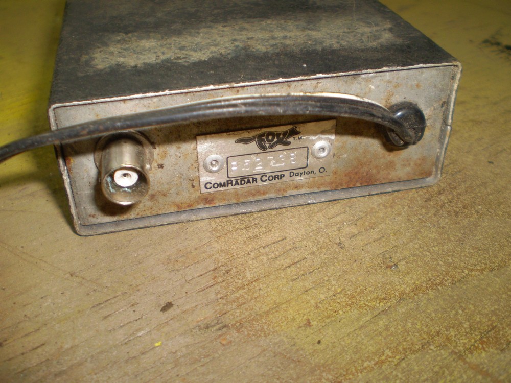 fox super vintage radar detector