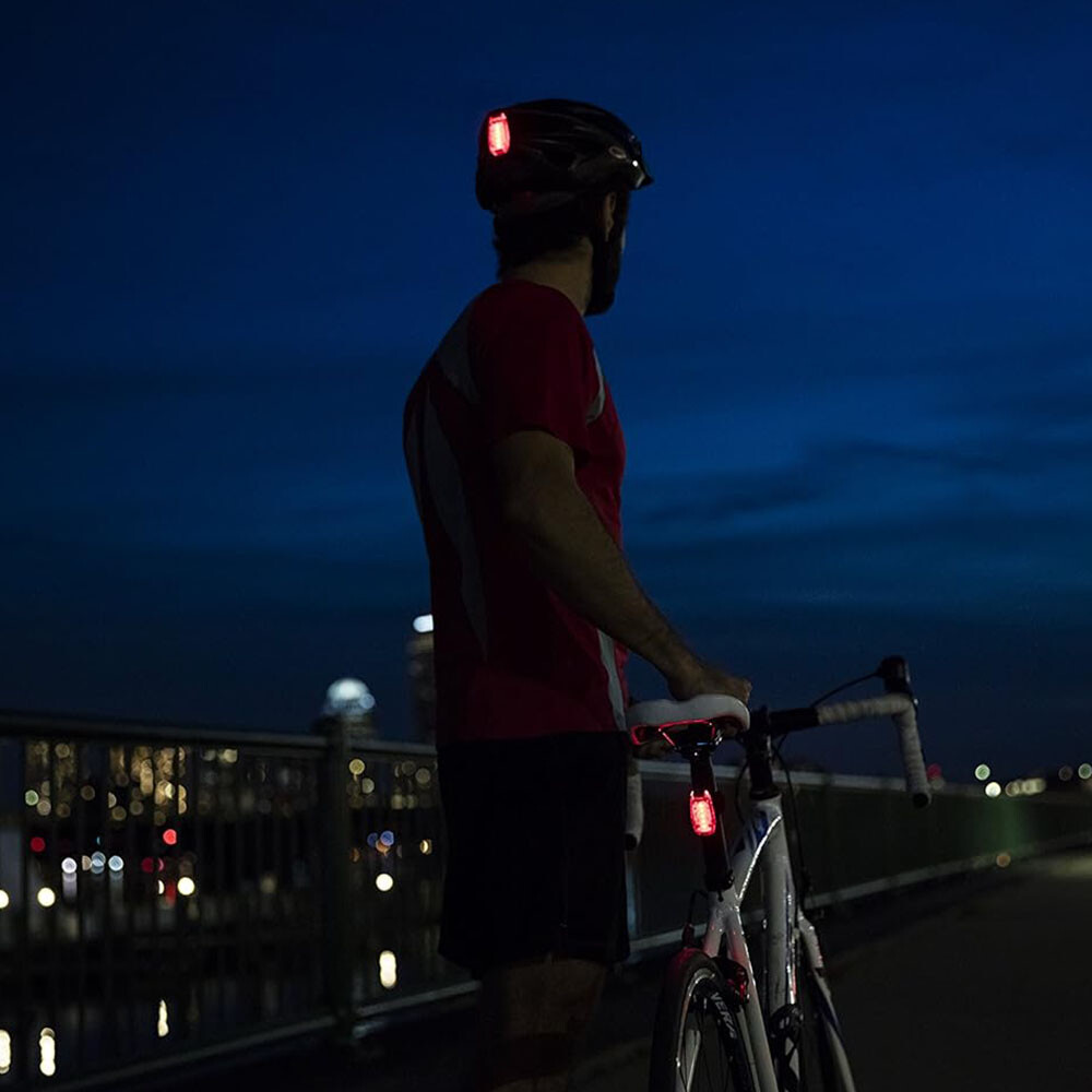 LED Safety Lights Night Running Clip On Bike Tail Jogging Warning Flashing Dog