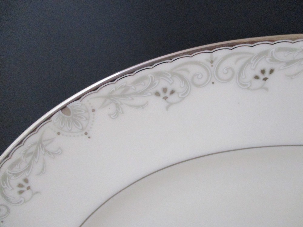 NORITAKE VENETIAN SCROLL PLATTER 13 3/4" -0303D