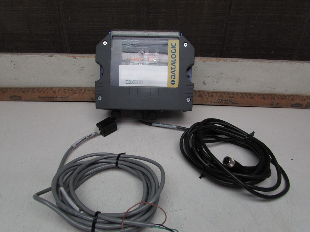 DATALOGIC CBX500 , NETWORK CONNECTION BOX , W/ CABLES, GOOD TAKEOUT MAKE OFFER!