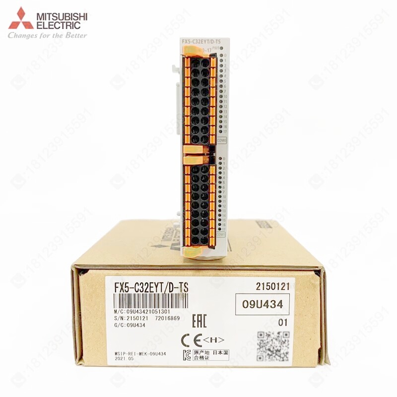 1pcs Mitsubishi PLC FX5 Extension Module FX5-C32EYT/D-TS