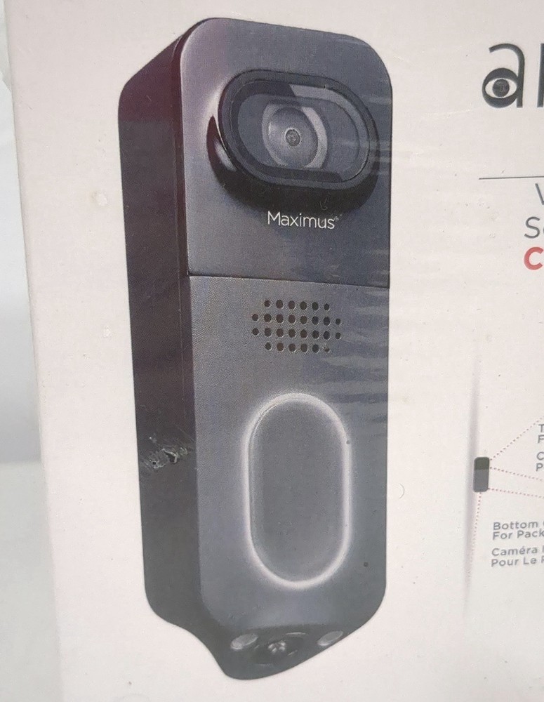 Microcel Maximus Answer DualCam Video Doorbell - Black