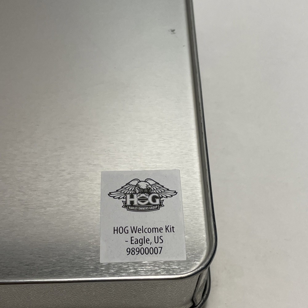 Harley Davidson HOG Owner Group Tin Eagle Patch Pin Challenge Coin