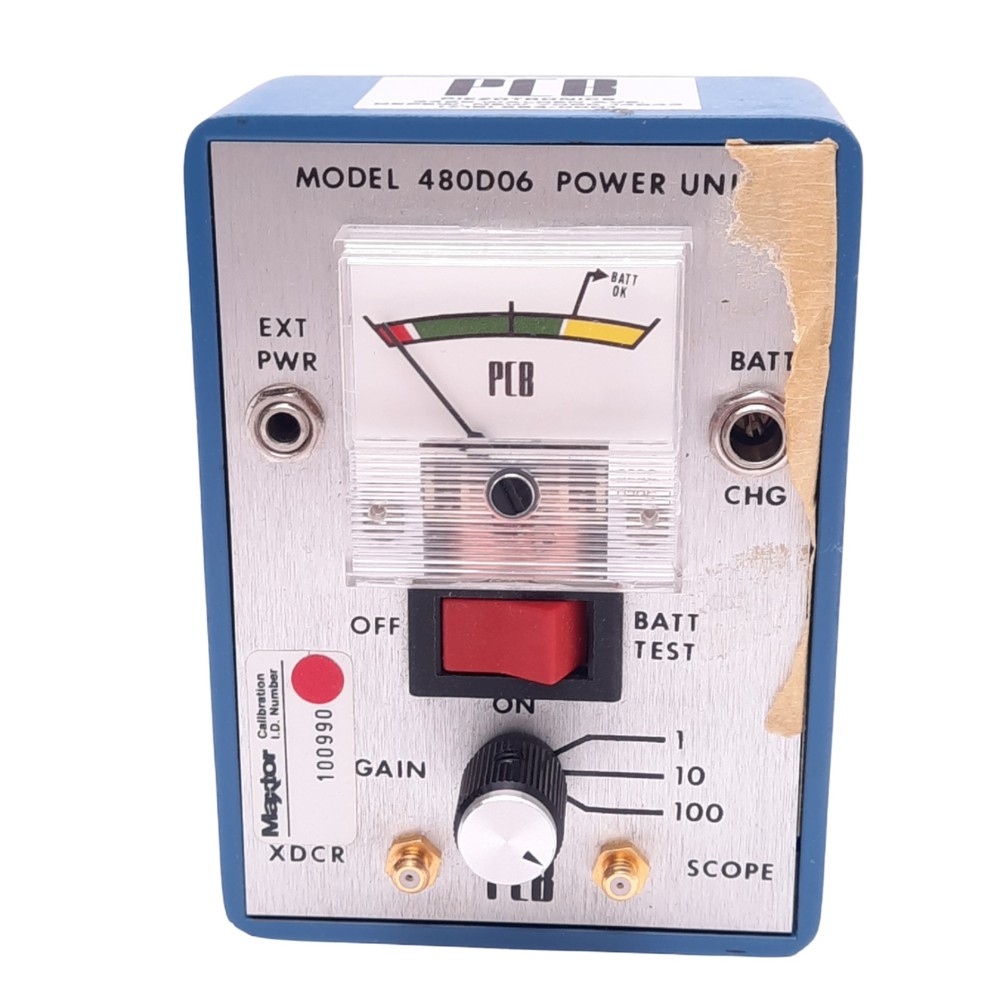 Piezotronics 480D06 Power Unit for Accelerometer, BNC, XDCR, 27VDC, 2mA