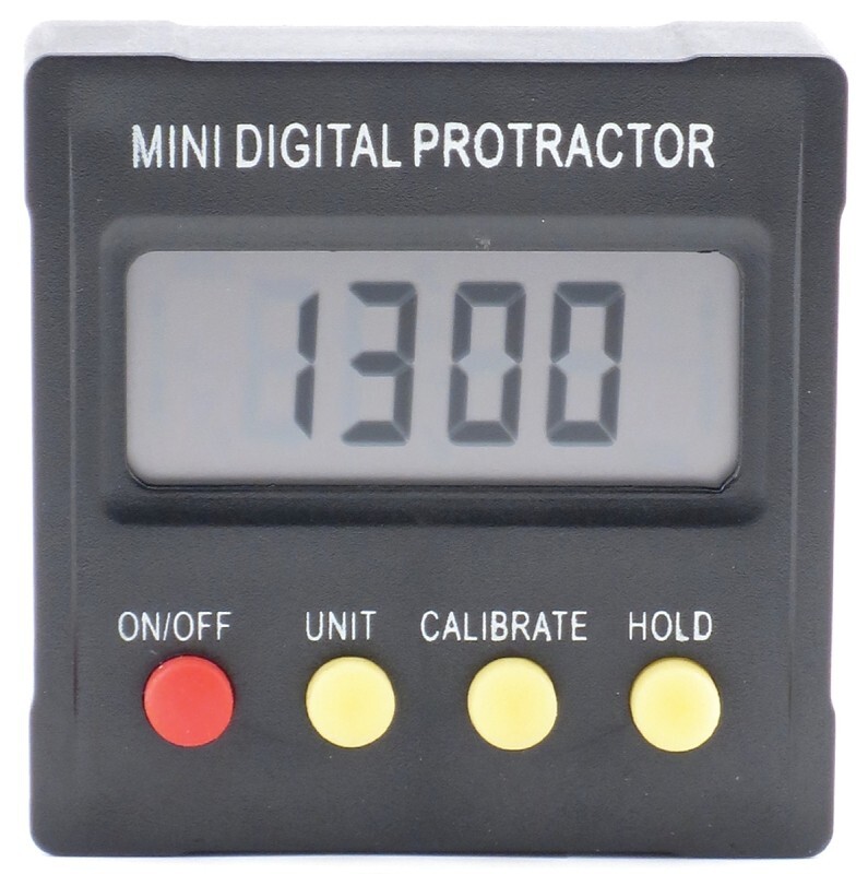 NEW GENERAL TOOLS 824 MINI Digital PROTRACTOR Angle Finder,2-5/32" Size LCD