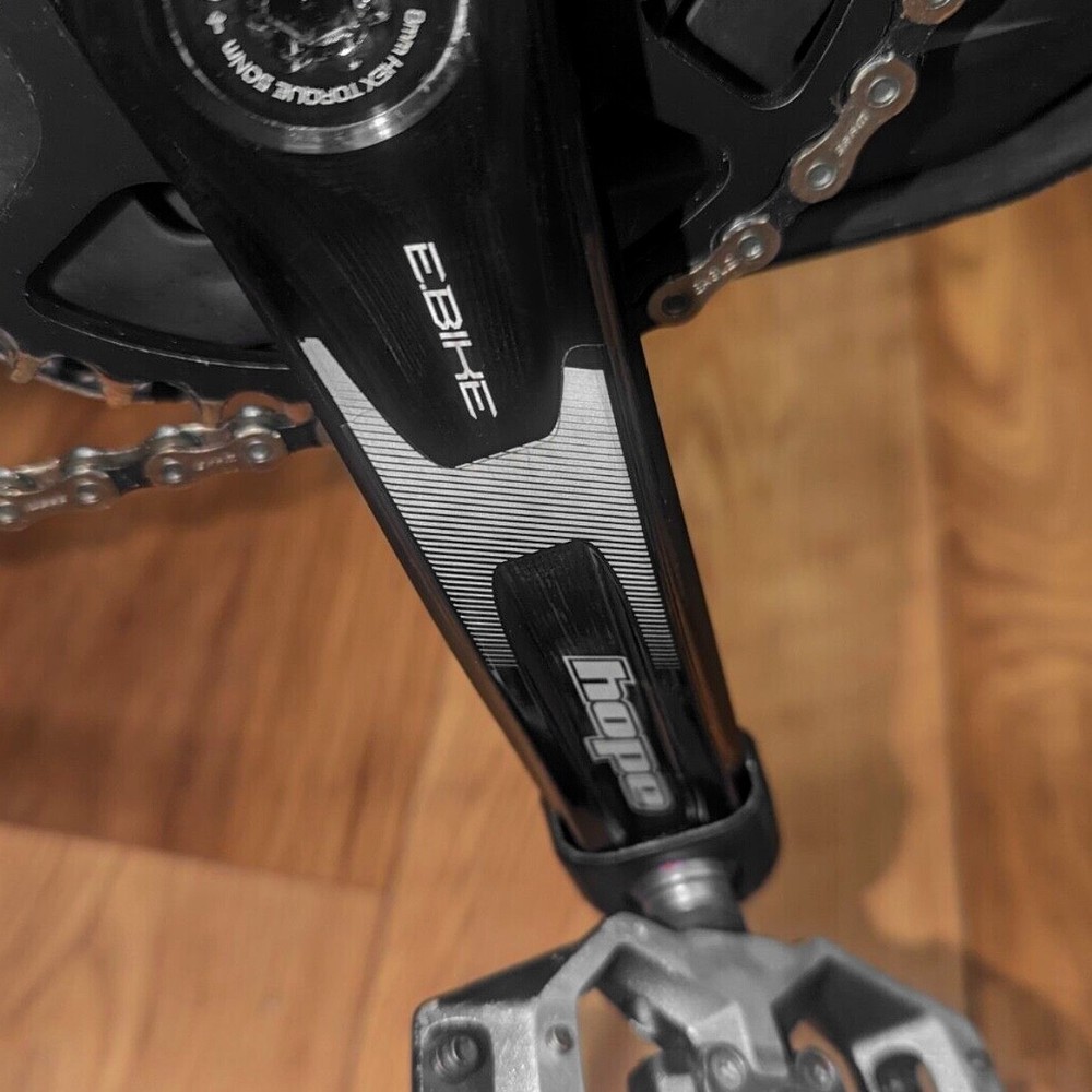 Hope Evo Crank Arm Protection Set | Shield Clear Vinyl Protector