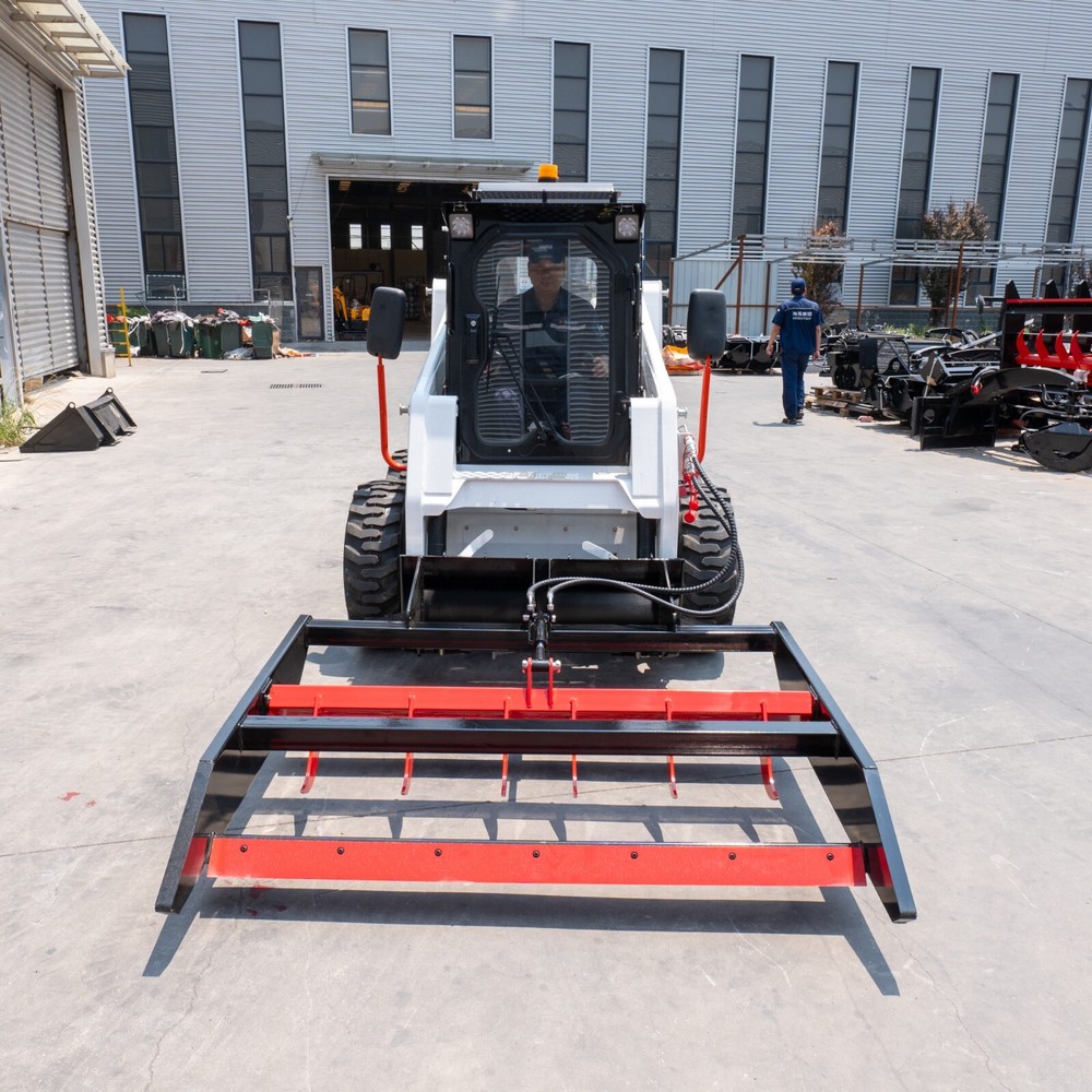 Skid Steer Box Scraper Ripper Land Plane Leveler Grading Attachment