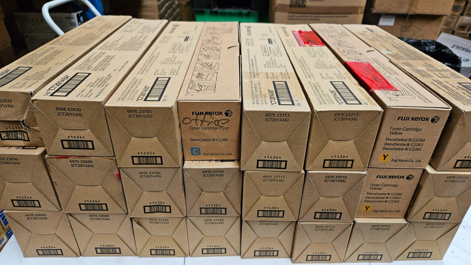 Genuine Xerox CT201434 CT201435 CT201436 CT201437 Toner DC-IV C2260 C2263 C2265