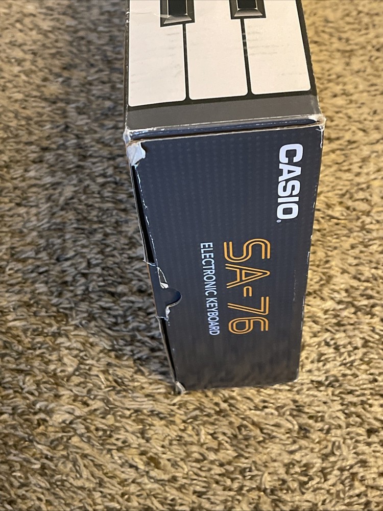 Casio SA-76 Electronic Keyboard Piano EUC