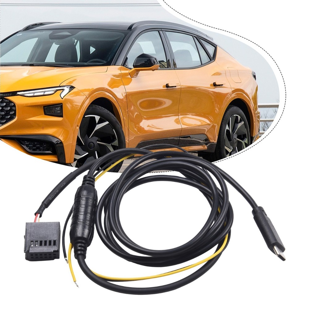 Efficient and Reliable For Ford Audio CD Player TYPEC Audio Input Cable